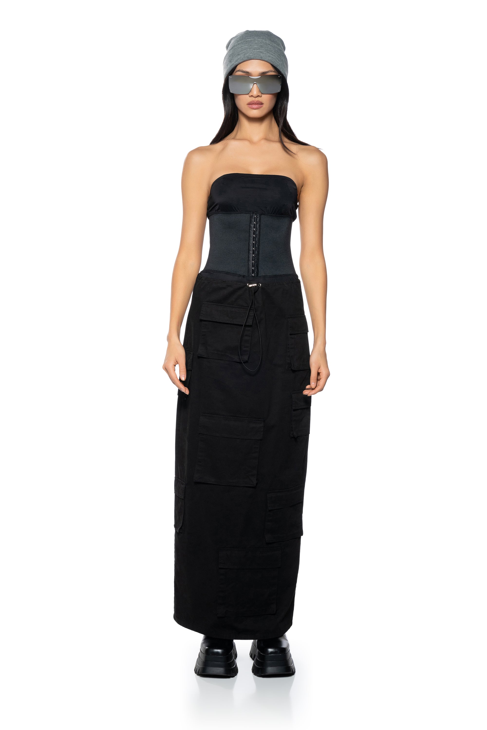 Extra View Snatched Corset Strapless Bodysuit