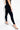 Back View Snatched High Rise Legging in Black