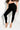 Front View Snatched High Rise Softest Strechiest Leggings in Black