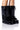 Front View Snowbell Patent Cold Weather Boot In Black