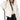 Front View Snowbird Textured Puffer Coat With Side Ribbed Detail