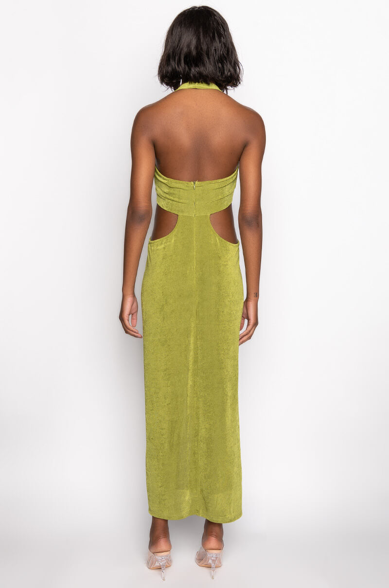 maxi halter top dress SO CURIOUS MAXI HALTER TOP DRESS – AKIRA