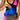 Front View So Fine Multi Color Bling Purse