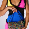 Front View So Fine Multi Color Bling Purse
