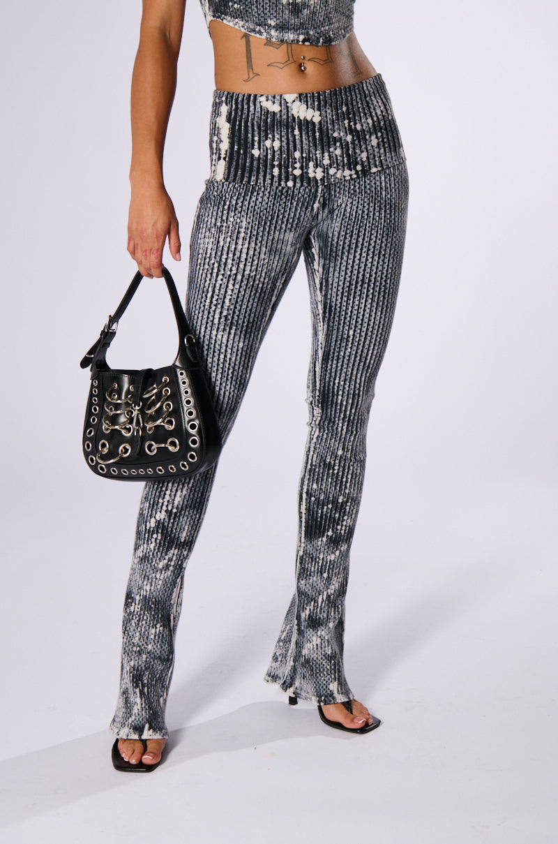 SO FLASHY MINERAL WASHED FOLDOVER PANT view 0