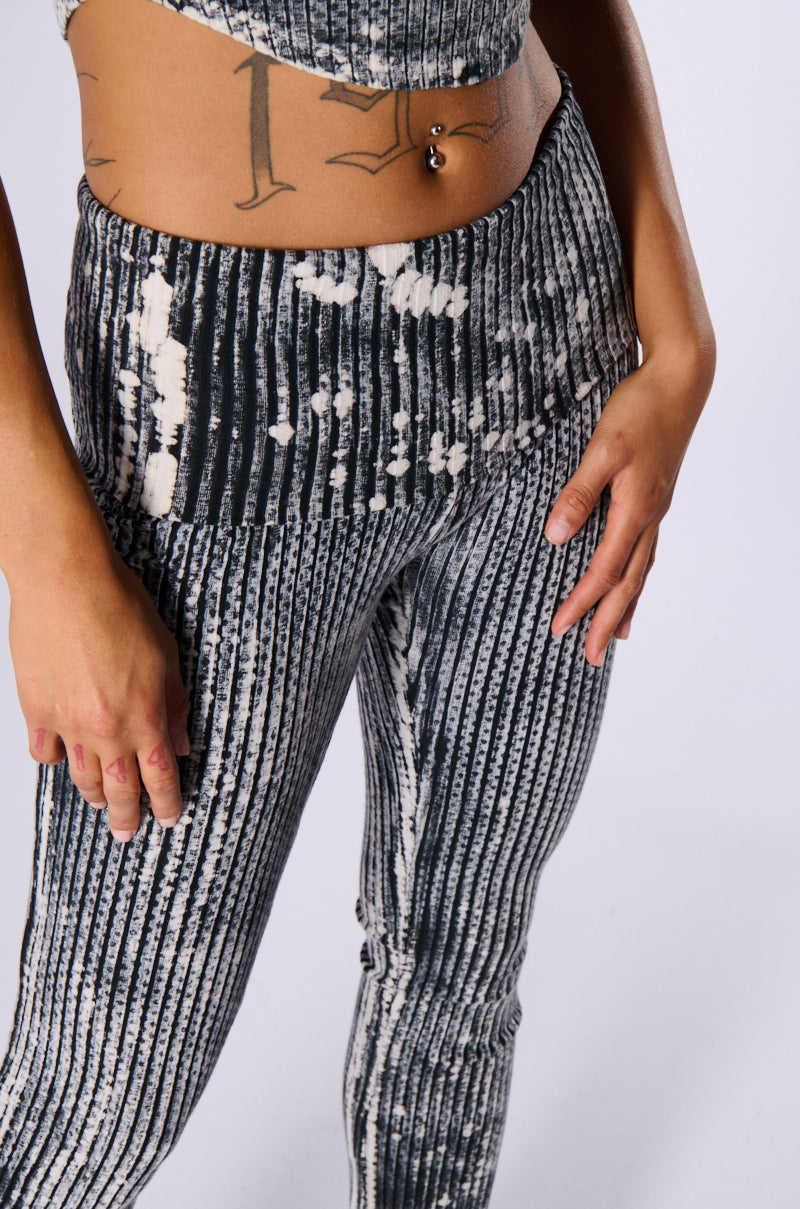 Extra View So Flashy Mineral Washed Foldover Pant