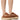 Front View Softener Camel Furry Slipper