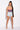 Back View Sol Square Neck Mesh Bodysuit