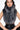 Front View Solange Crop Faux Fur Vest