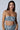 Side View Soleil Distressed Denim Bandeau