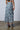 Back View Soleil Distressed Denim Maxi Skirt