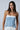 Front View Solo Dance Denim Corset Top