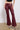 Front View Something About You Faux Leather Pant