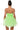 Detail View Something Light Tulle Mini Dress In Light Green