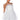 Front View Something Light Tulle Mini Dress In White