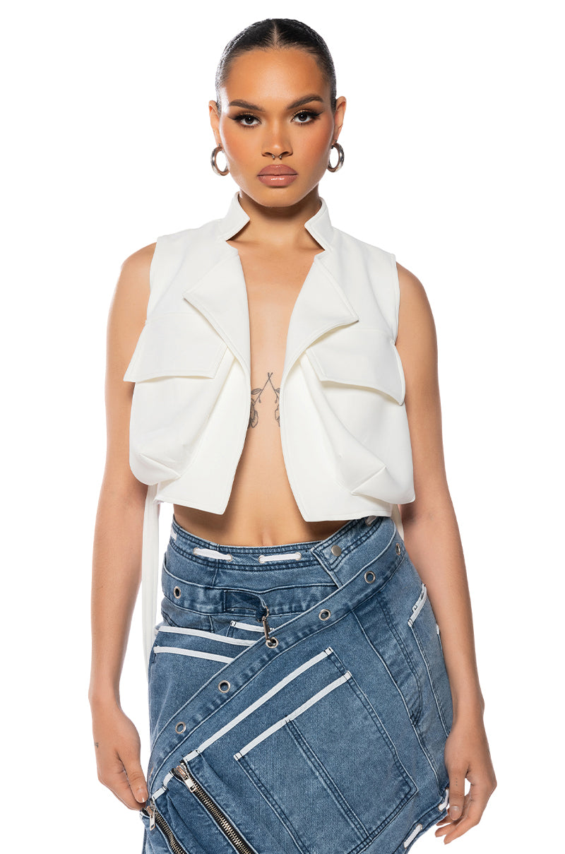 Front View Something To Consider Cargo Vest