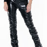 Front View Sorry Taken, Faux Leather Pants