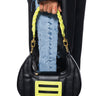 Front View Sour Candy Color Block Bag