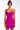 Back View South Beach Ruched Mesh Midi Dress