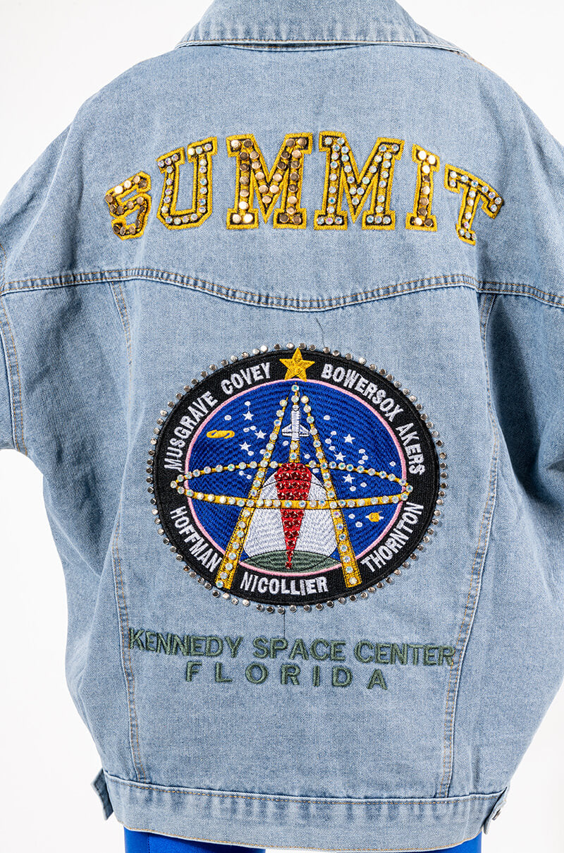 Extra View Space Cadet Oversized Denim Jacket