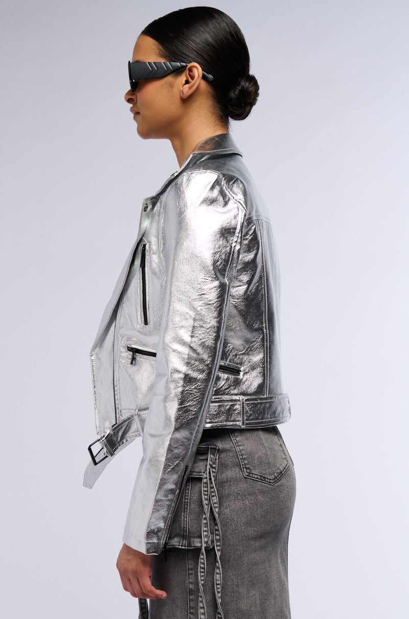Side View Space Case Metallic Moto