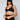 Front View Spanx Bra-llelujah Unlined Bralette in Black