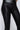 Detail View Spanx Faux Leather Moto Leggings in Black