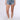 Front View Sparkle And Shine Distressed Denim Sequin Short