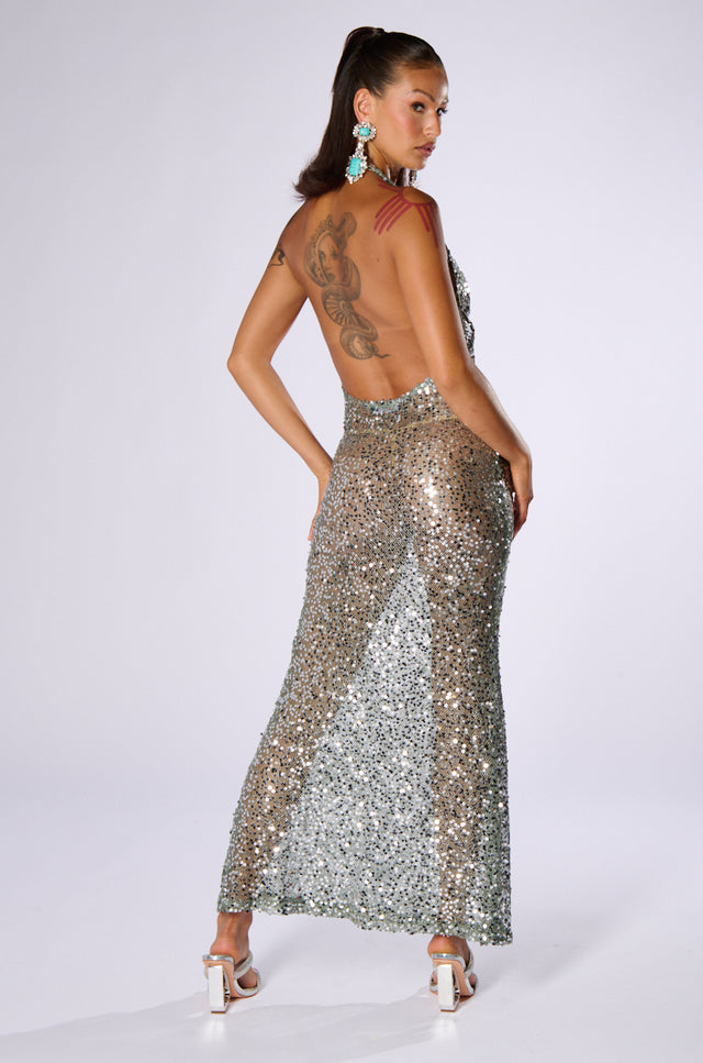 SPARKLE CITY MAXI DRESS – AKIRA