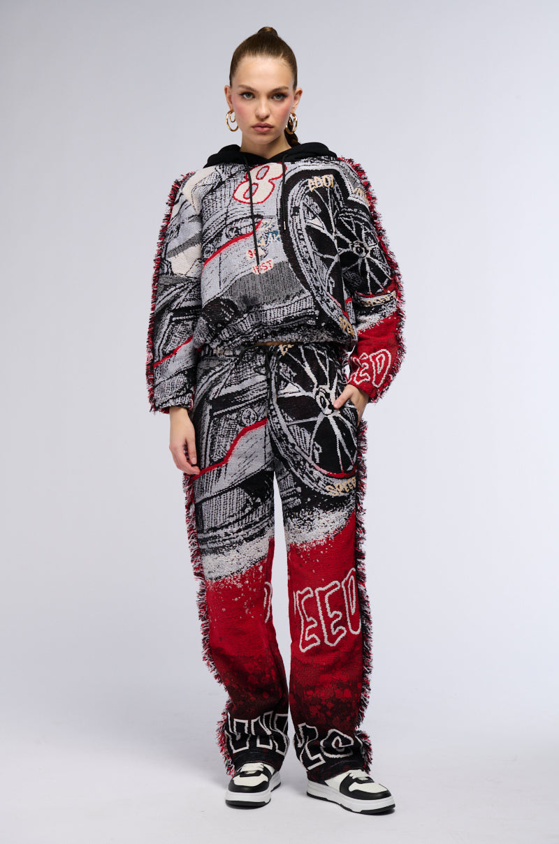 Extra View Speed Racer Knit Jogger