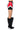 Full View Speed Up Color Blocked Faux Leather Skirt