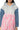 Full View Spell It Out Denim Hoodie Mini Dress