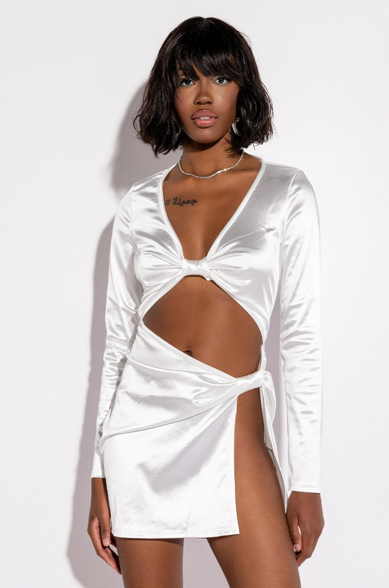 SPEND IT CUT OUT MINI DRESS view 0