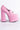 Back View Spicegirl Chunky Croc Loafer In Pink