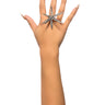 Front View Spike Sensation Statement Ring