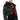 Front View Spikes And All Patent Puffer Coat With Red Lining