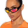 Front View Sport Mode Reflective Sunnies