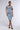 Front View Sporty And Nice Denim Midi Dress