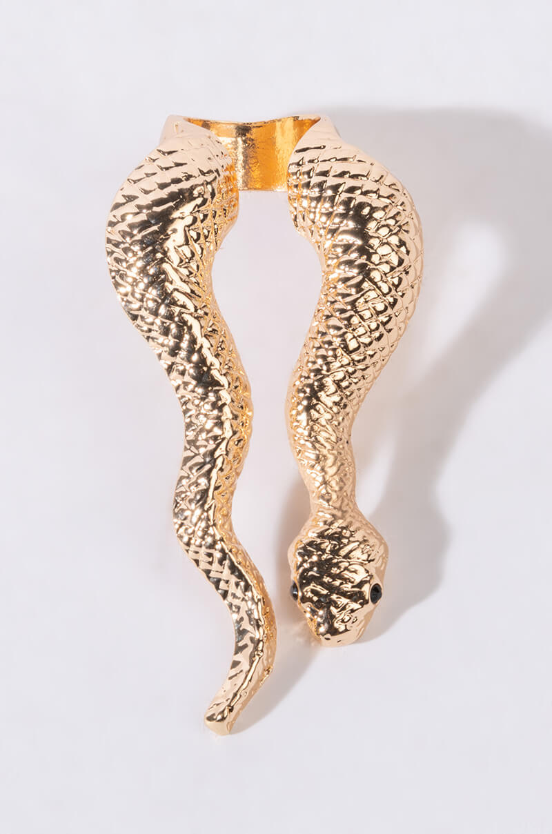 Side View Ssssave The Chit Chat Snake Ring