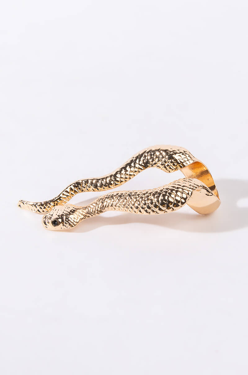 Back View Ssssave The Chit Chat Snake Ring