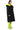 Back View Stand Out Long Puffer With Sherpa Lining