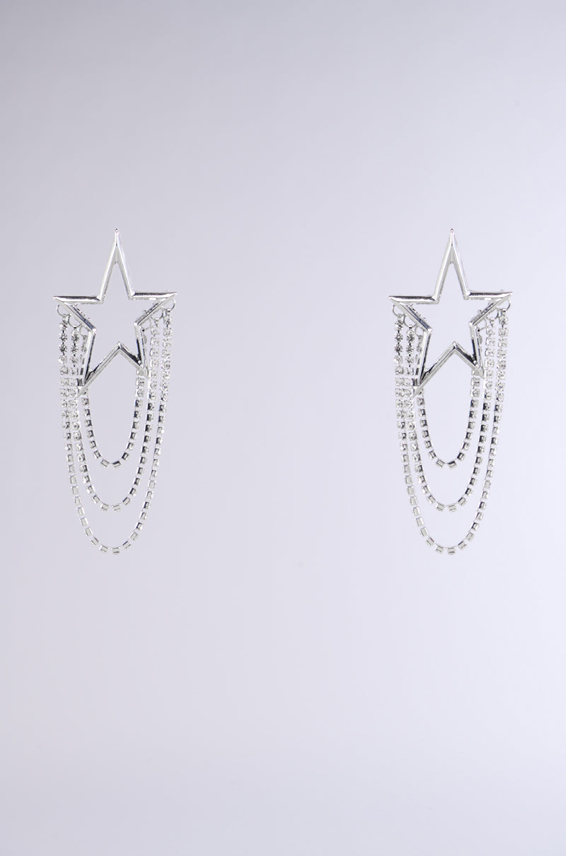Side View Star Girl Earring