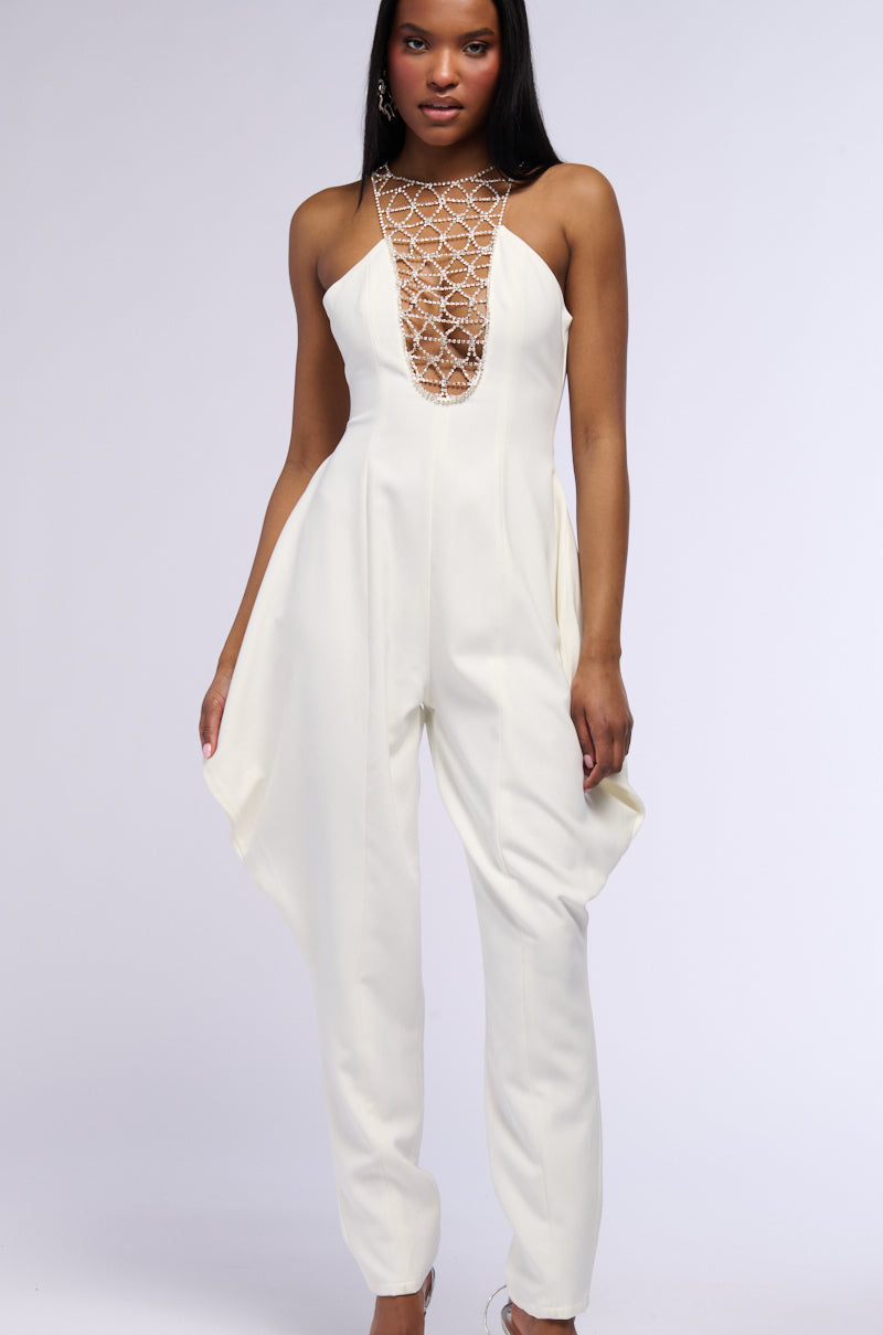 STAR OF THE SHOW EMBELLISHED JUMPSUIT view 0