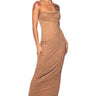 Front View Star Of The Show Embellished Maxi Dress