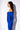 Extra View Star Stretch Its Giving Model Material Gloved Bodysuit In Royal Blue