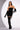 Back View Star Stretch Ruched Strapless Mini Dress With Long Gloves In Black