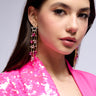 Front View Stars In The Sky Earring