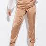 Front View Stars In The Sky Satin Pants