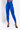 Front View Stars In The Sky Satin Pants in Royal Blue