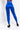 Back View Stars In The Sky Satin Pants in Royal Blue